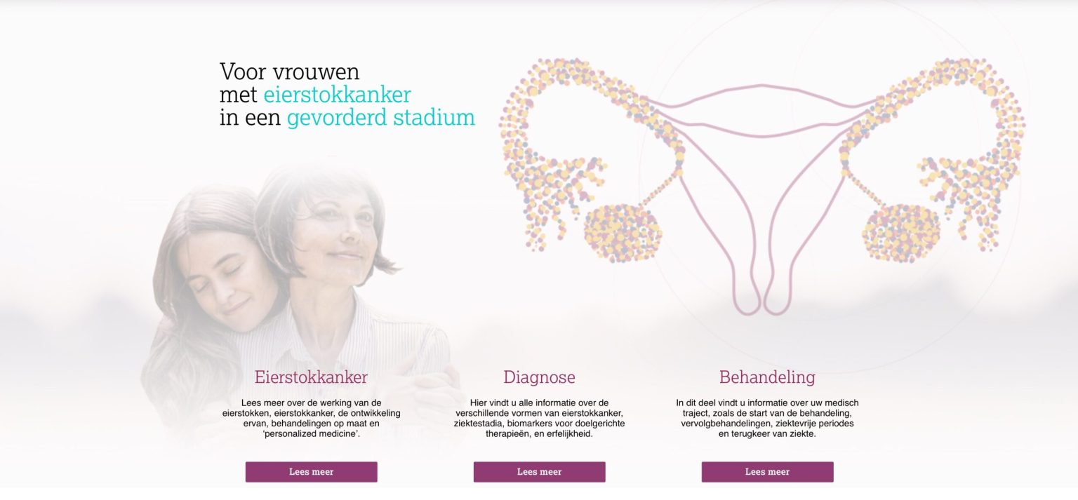 Fast Solutions - Een webontwerp voor een website over de gezondheid van vrouwen.